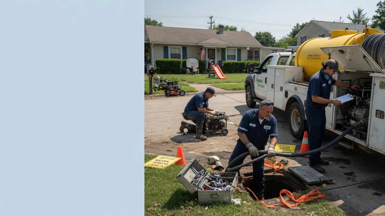 Septic Tank Pumping in Muscle Shoals, AL near me